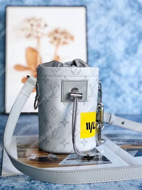 chalk louis vuitton|LOUIS VUITTON Monogram Chalk Nano Bag White.